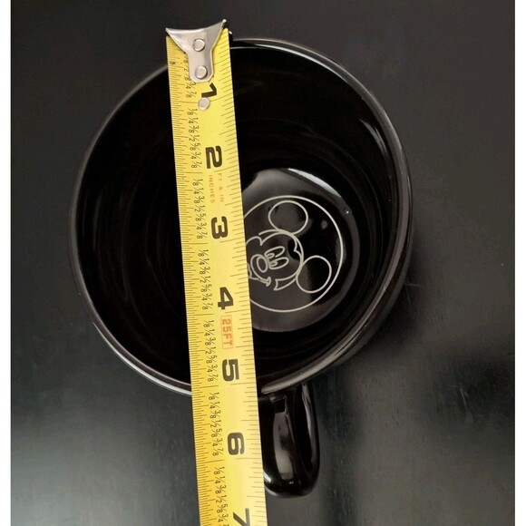 Disney Mickey Linear Black Soup Mug - Picture 8 of 9